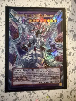 YuGiOh! - Mirrorjade The Iceblade Dragon - 1st Ed Ultra Rare RA05-EN148 NM - Image 1