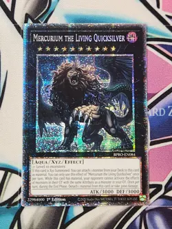 YUGIOH BPRO-EN084 Mercurium, the Living Quicksilver Starlight Rare 1st Edition - Image 1