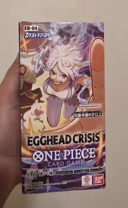 Japanese EB-04 Booster Box One Piece TCG Egghead Crisis - Image 1