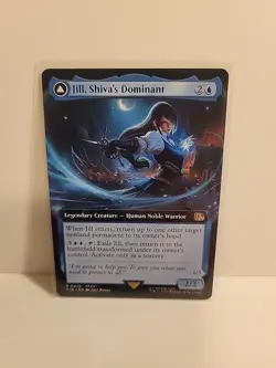 MTG Jill, Shiva's Dominant 438 Extended Art Regular Rare Final Fantasy FIN - Image 1