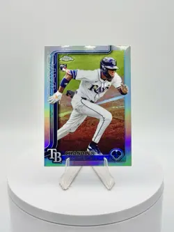 2025 Topps Chrome Update Series - Chandler Simpson #USC179 Refractor (RC) - Image 1