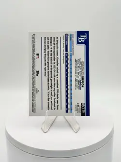 2025 Topps Chrome Update Series - Chandler Simpson #USC179 Refractor (RC) - Image 2