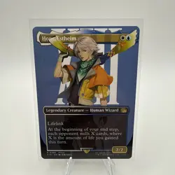 MtG FIN Hope Estheim #396 Borderless Non-Foil - Image 1