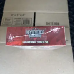 Pokemon Mystery Gems 1 CGC Graded Card & 1 Booster Pack 2025! New Sealed Box🔥 - Image 4