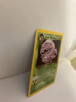 Dark Weezing 31/82 Team Rocket Non Holo Rare Pokemon Card WOTC 2000 LP - Image 3