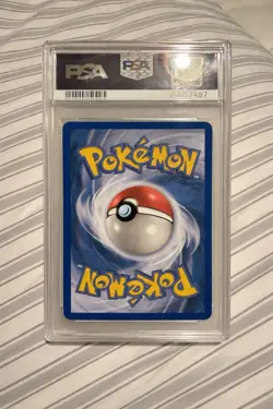 Pokemon TCG Vintage Expedition Tyranitar Holo Card 29/165 Rare Holographic PSA 9 - Image 2