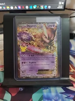 Mewtwo EX 54/99 Celebrations Classic Collection Pokemon Card P4CK FRESH - Image 1