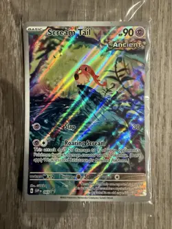 Pokemon Scream Tail 065 Scarlet & Violet Promo Holo Basic Card- Sealed - Image 1