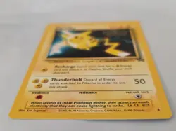 Pikachu Black Star Promo - 1999 WB The First Movie Pokemon Card - Image 5