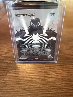 2025 Magic The Gathering Spiderman Opposition Agent #0019 Borderless Non-Foil - Image 1