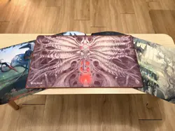 Magic The Gathering Ultra PRO/Ultimate Guard 3 playmat bundle with 2 tubes. - Image 1