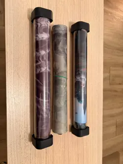 Magic The Gathering Ultra PRO/Ultimate Guard 3 playmat bundle with 2 tubes. - Image 4