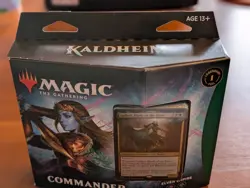 ELVEN EMPIRE COMMANDER DECK - SEALED - NEW - KHC - KALDHEIM COMMANDER DECK - MTG - Image 2
