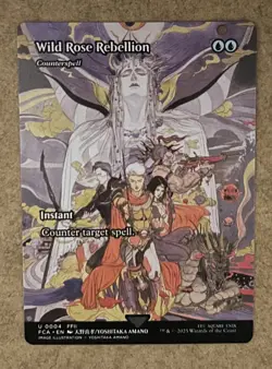 Wild Rose Rebellion (Showcase) Final Fantasy: Through the Ages - NM MTG - Image 1