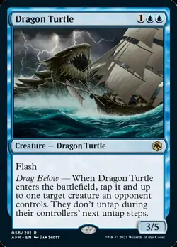 MTG Dragon Turtle [Dungeons & Dragons: Adventures in the Forgotten Realms] F - Image 1