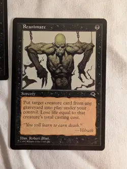 Magic: The Gathering Tempest - Reanimate x3 - Image 1