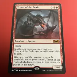 Terror of the Peaks Core Set 2021 - Near Mint MTG Magic The Gathering - Image 1