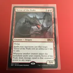 Terror of the Peaks Core Set 2021 - Near Mint MTG Magic The Gathering - Image 3