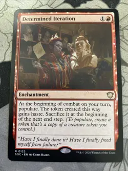 1 x Determined Iteration - Commander: Secrets of Strixhaven - NM-Mint - MTG - Image 1