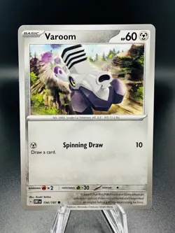 Pokemon TCG - Varoom 154/197 - Obsidian Flames 2023 - Image 1