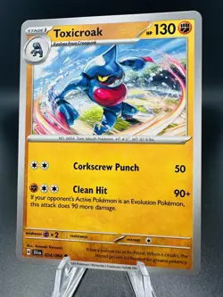 Pokemon TCG - Toxicroak 24/64 - Shrouded Fable 2024 - Image 1