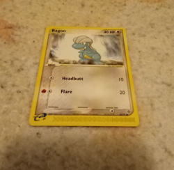 Vintage 2003 Pokemon Bagon E-Reader EX Dragon Non Holo 49/97 - Image 1