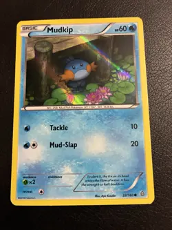 Pokemon Mudkip XY - Primal Clash 33/160 Holo 2014 - Image 1