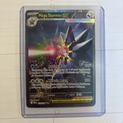 Pokemon Mega Starmie EX Holo Card 330 HP 118/088 Jetting Blow Nebula Beam - Image 1