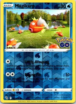 Magikarp Common Pokemon GO 021/078 NM - Image 1
