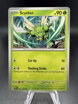 Pokemon TCG - Scyther 1/162 - Temporal Forces 2024 - Image 1