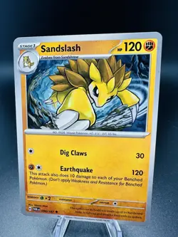 Pokemon TCG - Sandslash 98/167 - Twilight Masquerade 2024 - Image 1
