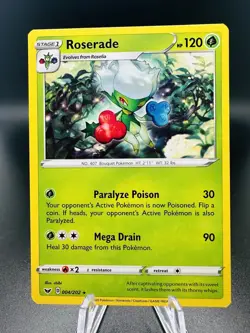 Pokemon TCG - Roserade 4/202 - Sword & Shield 2020 - Image 1