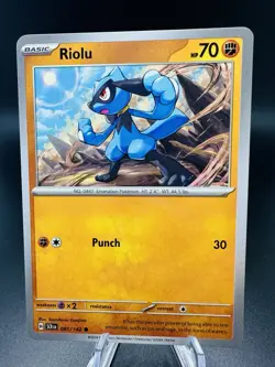 Pokemon TCG - Riolu 81/142 - Stellar Crown 2024 - Image 1