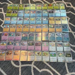 Pokemon 151 Reverse Holo Card Lot 70 Cards No Doubles - Image 1