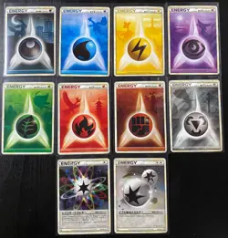 Pokemon TCG HeartGold & SoulSilver Energy Full Set Japanese 2009 - Image 1