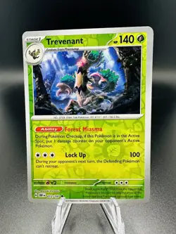 Pokemon TCG - Reverse Holo Trevenant 12/197 - Obsidian Flames 2023 - Image 1