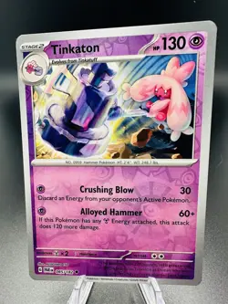 Pokemon TCG - Reverse Holo Tinkaton 85/182 - Paradox Rift 2023 - Image 1