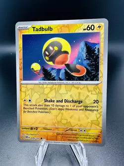 Pokemon TCG - Reverse Holo Tadbulb 76/197 - Obsidian Flames 2023 - Image 1