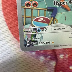 Pokemon TCG Crocalor Scarlet & Violet Paldea Evolved 202/193 Illustration Rare - Image 2