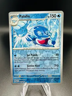 Pokemon TCG - Reverse Holo Palafin 62/197 - Obsidian Flames 2023 - Image 1