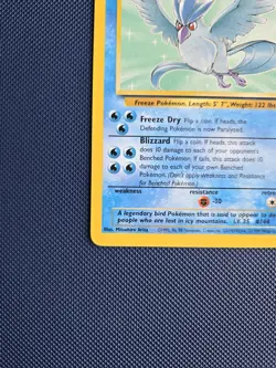 Pokemon TCG: Fossil (1999) Unlimited Articuno Non-Holo Rare 17/62 WOTC LP - Image 5