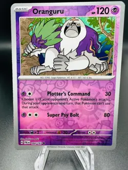 Pokemon TCG - Reverse Holo Oranguru 94/193 - Paldea Evolved 2023 - Image 1