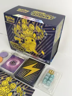 Pokemon Surging Sparks Elite Trainer Box-Accessories Only-No Packs/Promo - Image 3
