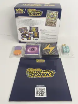 Pokemon Surging Sparks Elite Trainer Box-Accessories Only-No Packs/Promo - Image 4