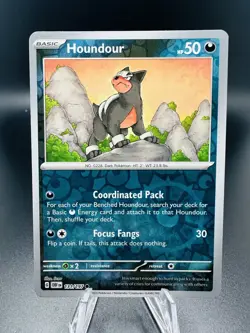 Pokemon TCG - Reverse Holo Houndour 131/197 - Obsidian Flames 2023 - Image 1