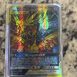 Pokemon Moltres & Zapdos & Articuno GX Hidden Fates SM210 Promo Holo TAG TEAM - Image 1