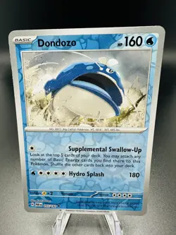 Pokemon TCG - Reverse Holo Dondozo 55/182 - Paradox Rift 2023 - Image 1