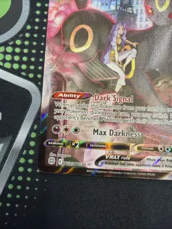 Pokemon Umbreon VMAX (Trainer Gallery) Ultra Rare Brilliant Stars TG23/TG30 - Image 5