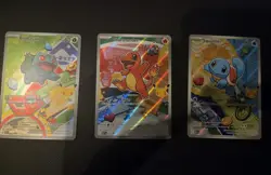 Pokemon First Partner Illustration MEP Bulbasaur Charmander Squirtle 037 038 039 - Image 1