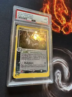 Pokemon TCG Mightyena EX Ruby and Sapphire 10/109 Holo Rare 💎PSA 9 Mint💎 - Image 3